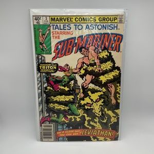 Marvel Comics 1979 Tales To Astonish Sub-Mariner Leviathan Comic Book